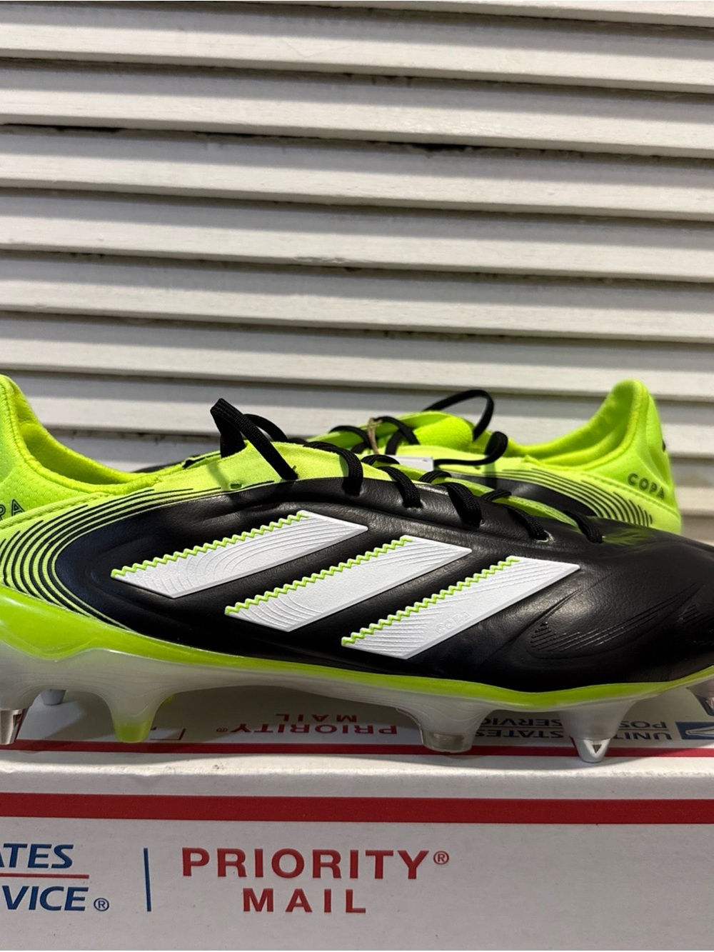 New Adidas Copa Pure 3 Elite SG Soccer Cleats Black Mens Size 8.5 / W 9.5 JR2822